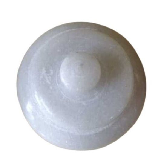 White Stone kumkum Box 1.5 inches