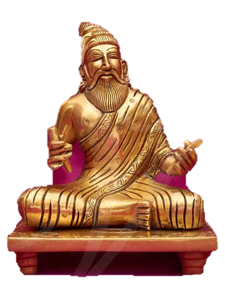 Thiruvalluvar Statue Brass 6 Inches – COOL BOSS