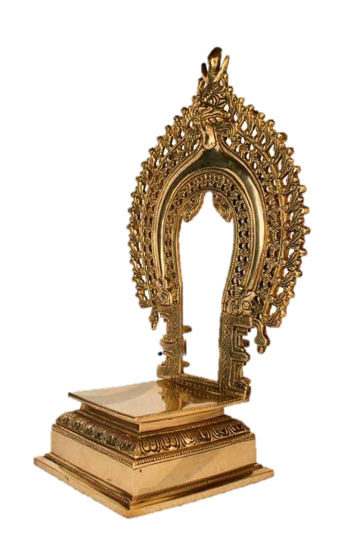 Thiruvaachi Statue Brass 46 cm