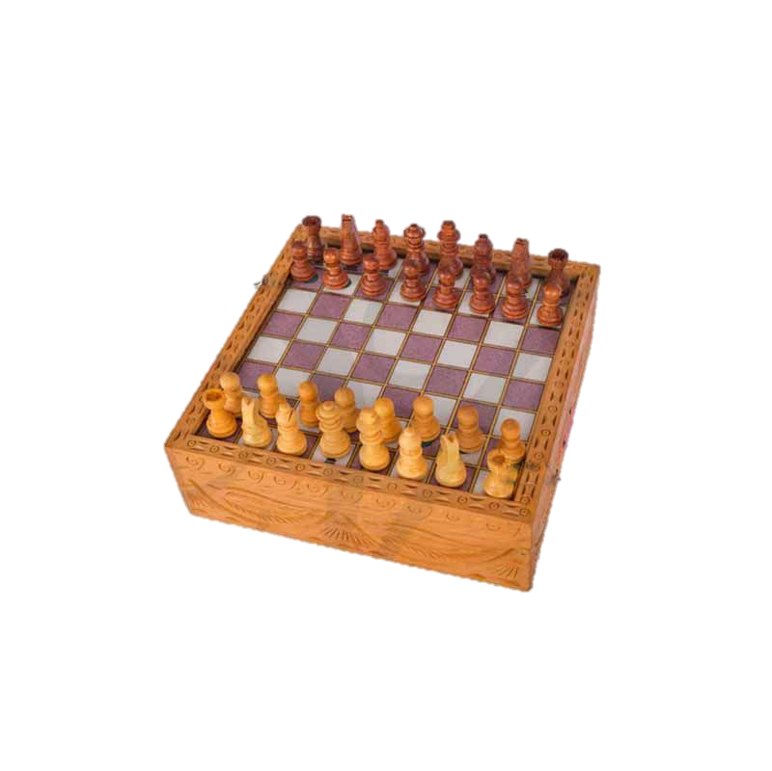 Wooden Chess Box