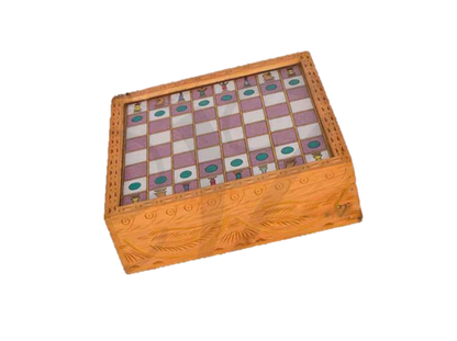 Wooden Chess Box