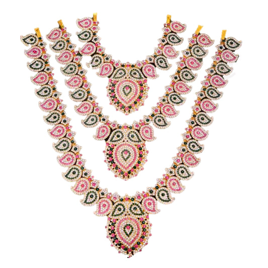3 Step Maanga Necklace Ornaments 12"