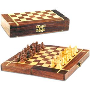 Wooden Chess Box 8 Inches