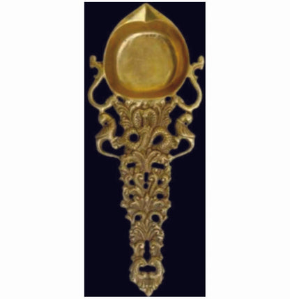 Dhoop Dhiya Stand Brass 10 inches