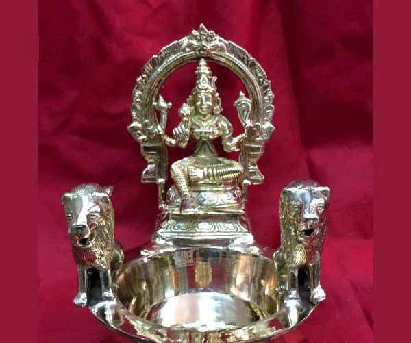 kamatchi vilakku Brass