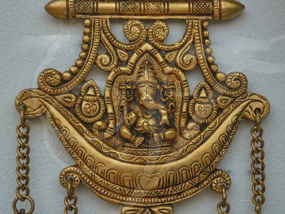 Ganesha Wall Hanging 7 Inches