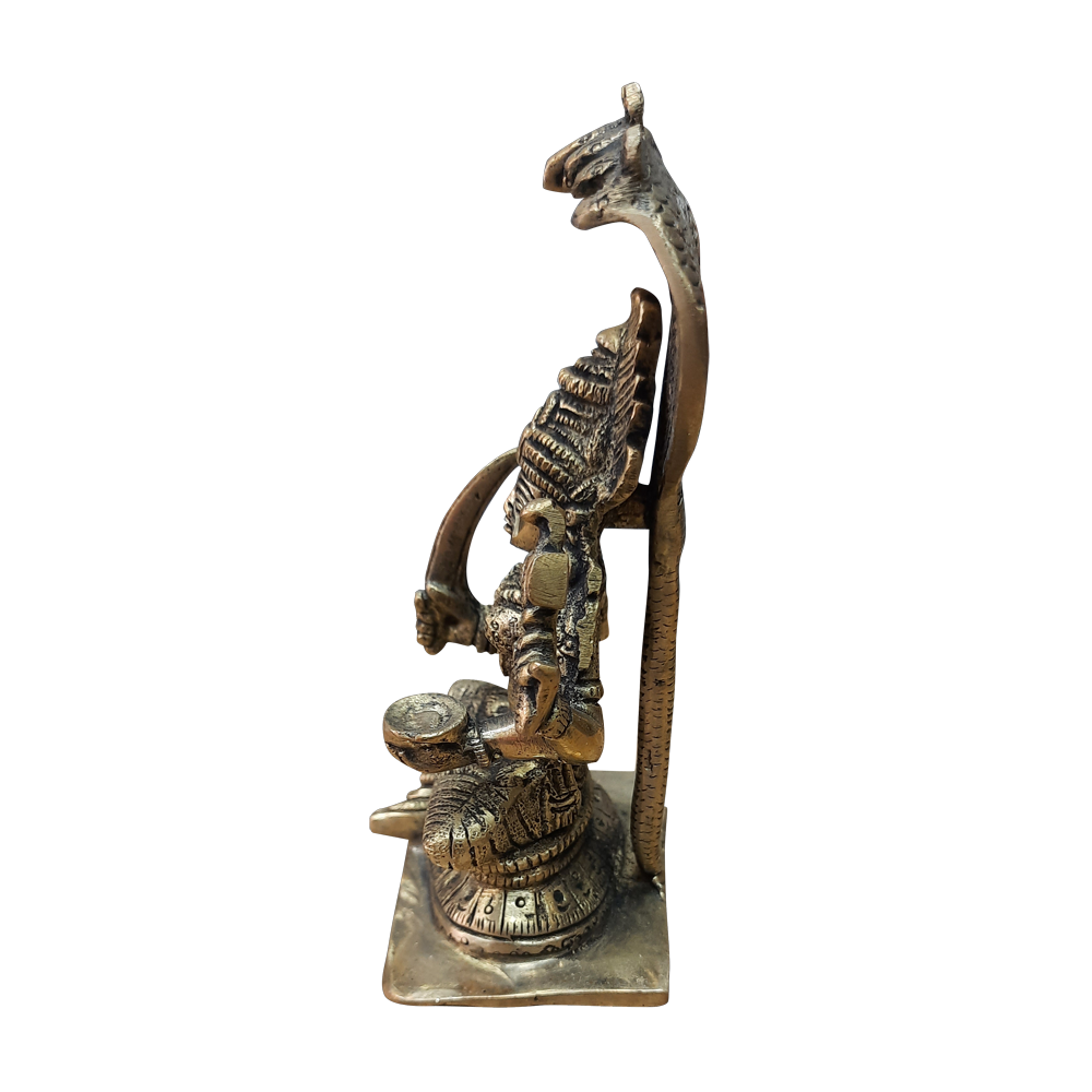 Karumaari Statue Brass 6 inches