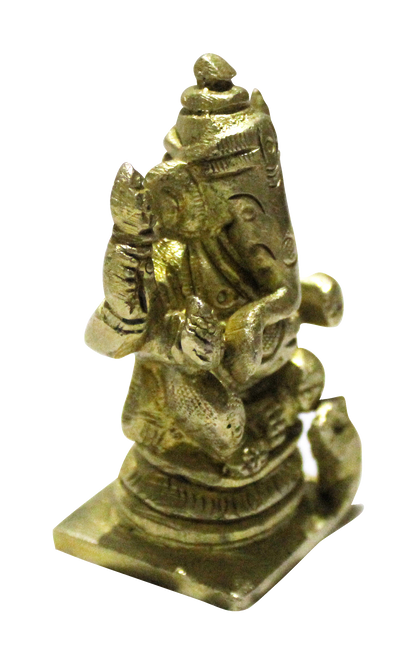 Pillayar Statue Brass