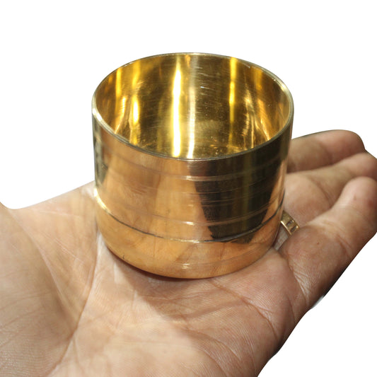 Brass  Rice Grains Measuring pot 5cm