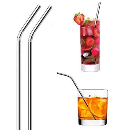 Steel Drinking Straws 8.5 inches